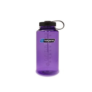 Butelka Nalgene Wide Mouth Purple Sustain 1L