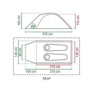 Namiot Coleman Darwin 2+