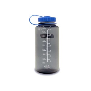 Butelka Nalgene Wide Mouth Grey Sustain 1L