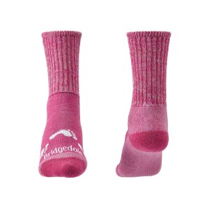 Skarpety Bridgedale Hike Junior All Season Merino C Boot pink XL 37-39