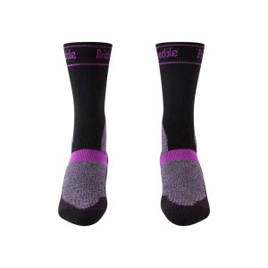 Skarpety Bridgedale MTB Winter Weight T2 Merino Sport Boot Wmn black/purple S 35-37
