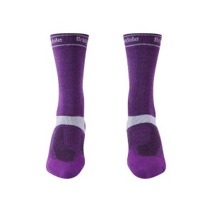 Skarpety Bridgedale MTB Mid Season Weight T2 Merino Sport Boot Wmn purple S 35-37