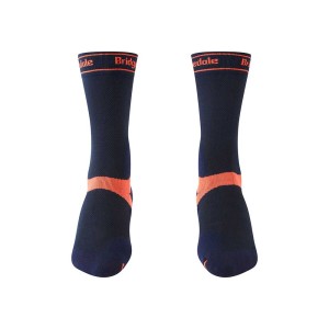 Skarpety Bridgedale MTB Summer Weight T2 Coolmax Sport Boot Wmn navy/peach S 35-37