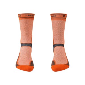 Skarpety Bridgedale MTB Summer Weight T2 Coolmax Sport Boot orange/grey S 36-39