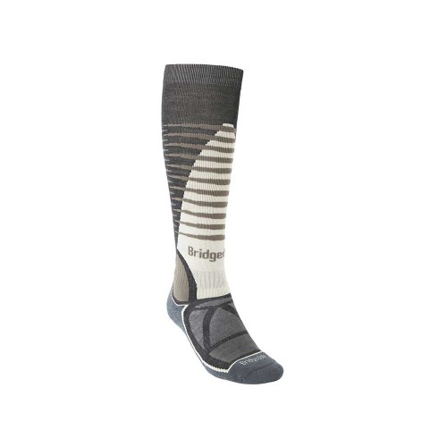 Skarpety narciarskie Bridgedale Ski Midweight Merino E graphite/bungee M 40-43