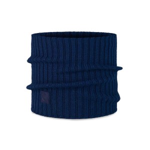 Komin Buff Knitted Merino Wool Neckwarmer Norval Cobalt