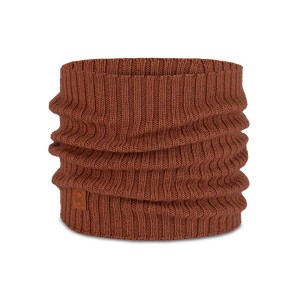 Komin Buff Knitted Merino Wool Neckwarmer Norval Cinnamon