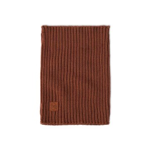 Komin Buff Knitted Merino Wool Neckwarmer Norval Cinnamon