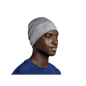 Czapka Buff Lightweight Merino Wool Hat SOLID LIGHT GREY