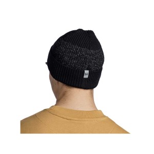 Czapka Buff Merino Active Beanie SOLID BLACK