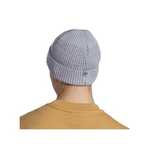 Czapka Buff Merino Active Beanie SOLID LIGHT GREY