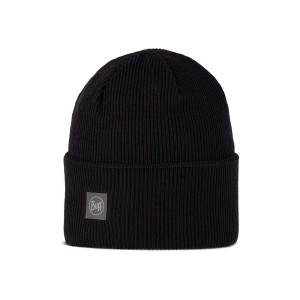 Czapka Buff Crossknit Beanie SOLID BLACK