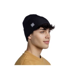 Czapka Buff Crossknit Beanie SOLID BLACK
