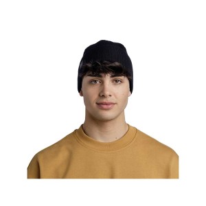 Czapka Buff Crossknit Beanie SOLID BLACK