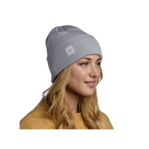 Czapka Buff Crossknit Beanie SOLID LIGHT GREY