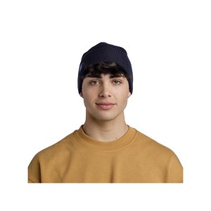 Czapka Buff Crossknit Beanie NIGHT BLUE