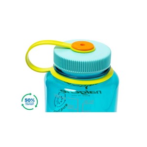 Butelka Nalgene Wide Mouth Cerulean Sustain 1L