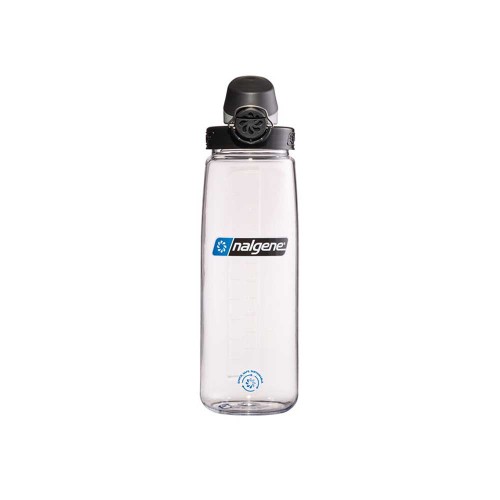 Butelka Nalgene OTF Clear Black Cap Sustain 0,7L