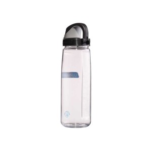 Butelka Nalgene OTF Clear Black Cap Sustain 0,7L