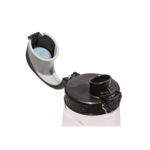 Butelka Nalgene OTF Clear Black Cap Sustain 0,7L
