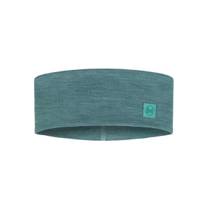 Opaska Buff Merino Wide Headband SOLID POOL