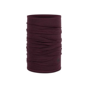 Chusta Buff Lightweight Merino Wool SOLID GARNET