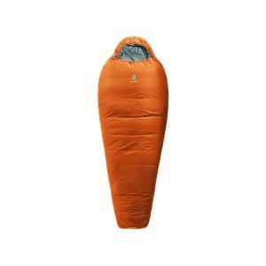 Śpiwór Deuter Orbit -5 SL chestnut-sage lewy