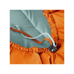 Śpiwór Deuter Orbit -5 SL chestnut-sage lewy