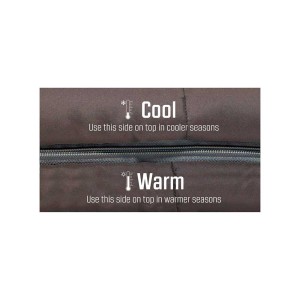 Śpiwór Outwell Contour Supreme Coffee Left