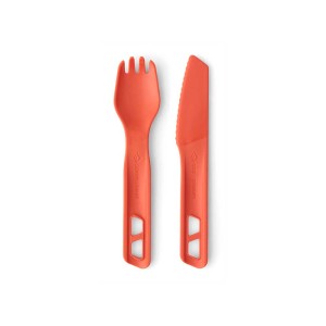 Sztućce Sea To Summit Passage Cutlery Set (2 Piece) Orange