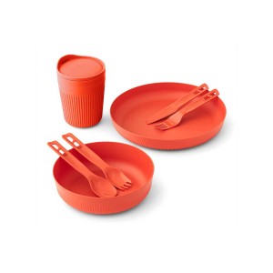 Zestaw naczyń Sea To Summit Passage Dinnerware Set 1 Person (7 Piece) Orange