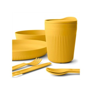 Zestaw naczyń Sea To Summit Passage Dinnerware Set 1 Person (7 Piece) Yellow
