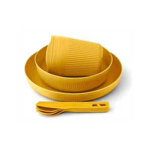 Zestaw naczyń Sea To Summit Passage Dinnerware Set 1 Person (7 Piece) Yellow