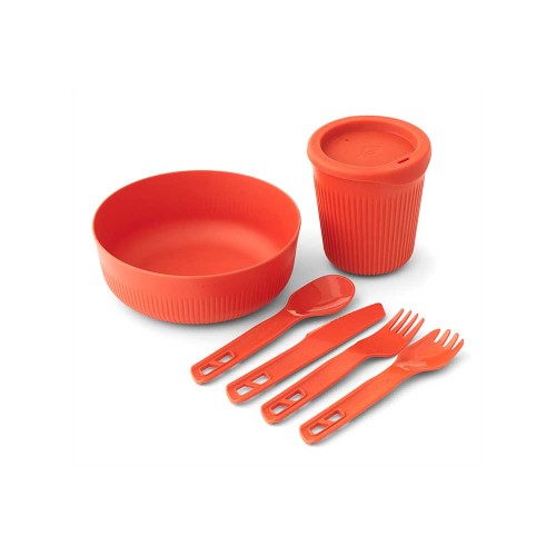 Zestaw naczyń Sea To Summit Passage Dinnerware Set 1 Person (6 Piece) Orange
