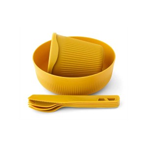 Zestaw naczyń Sea To Summit Passage Dinnerware Set 1 Person (6 Piece) Yellow