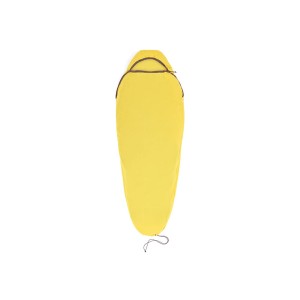 Wkładka do śpiwora Sea To Summit Reactor Sleeping Bag Liner - Mummy with Drawcord - Standard Yellow