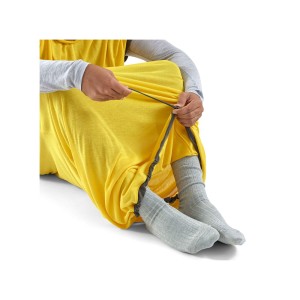 Wkładka do śpiwora Sea To Summit Reactor Sleeping Bag Liner - Mummy with Drawcord - Compact Yellow
