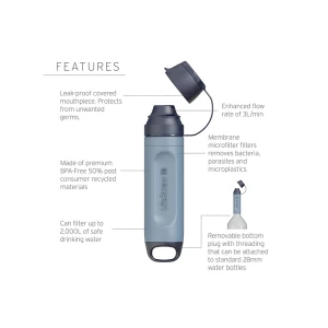 Filtr do wody LifeStraw Peak Solo Mountain Blue
