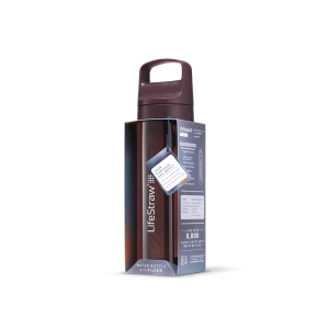 Butelka z filtrem LifeStraw Go 2.0 Merlot Me Away 0,65L
