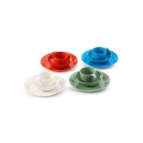 Zestaw naczyń GSI Cascadian 4 Person Table Set Multi-Color