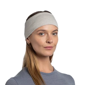 Opaska Buff Merino Wide Headband SOLID CLOUD