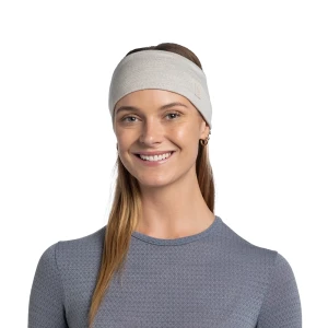 Opaska Buff Merino Wide Headband SOLID CLOUD