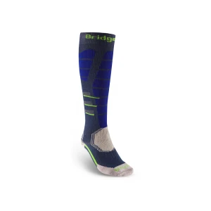 Skarpety narciarskie Bridgedale Ski Easy On Merino denim/blue L 44-47