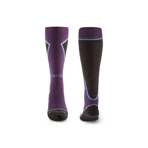Skarpety narciarskie Bridgedale Ski Midweight+ Merino Lady dk purple S 35-37