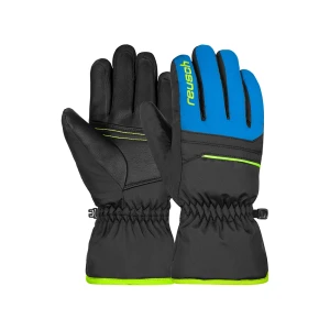 Rękawice Reusch Alan Junior black/brilliant blue/safety yellow 6