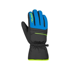 Rękawice Reusch Alan Junior black/brilliant blue/safety yellow 4,5