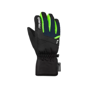 Rękawice Reusch Bennet R-TEX XT Junior black/dress blue/neon green 5