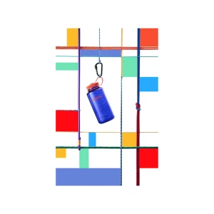 Butelka Nalgene Wide Mouth Periwinkle Sustain 1L