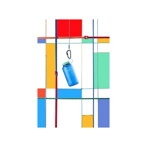 Butelka Nalgene Wide Mouth Cornflower Blue Sustain 1L