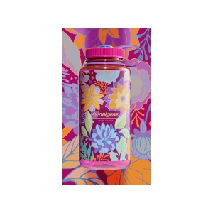 Butelka Nalgene Wide Mouth Botanical Florals Sustain 1L